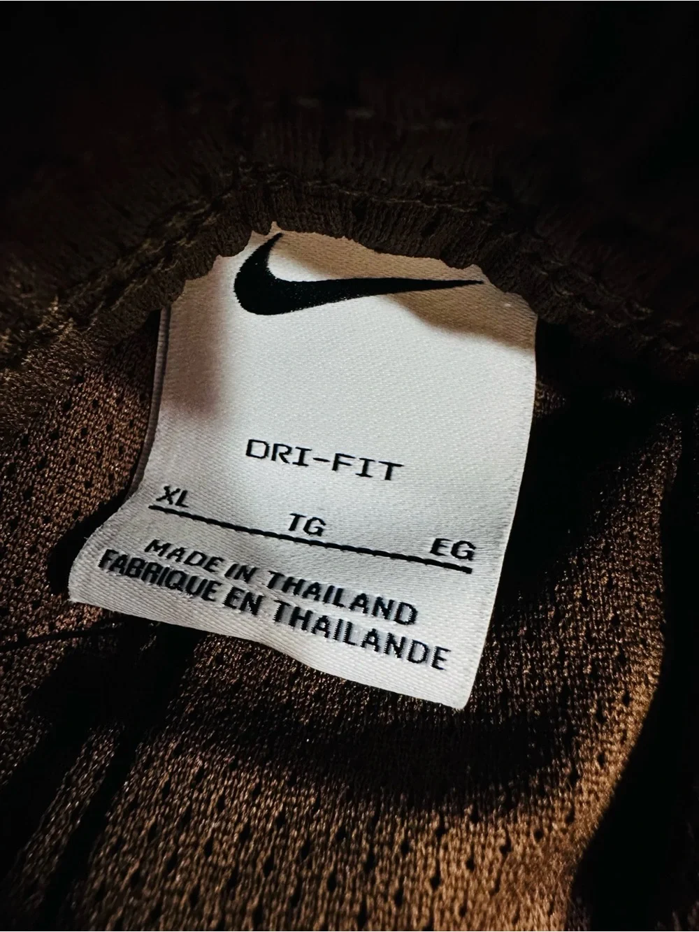 Boys Brown Nike Shorts